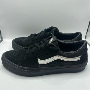 Vans Sk8 Low Contrast Shoes Unisex Men’s 8 Womens 9.5 Black & White Colorway